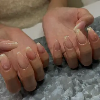 セミロング bliss nail room山岸のネイルデザイン