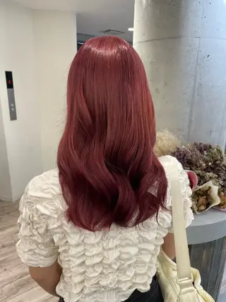 ロング ♡似合わせハイトーン ♡maiのヘアスタイル