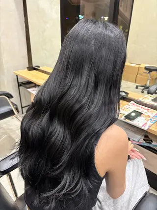 カラー かわうち れなのヘアスタイル