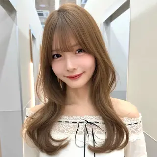 ロング ️🫧レイヤーカット 銀座/れいか️️🫧のヘアスタイル