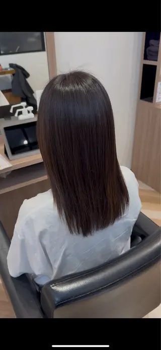 セミロング ✨長岡/艶/パーマ /剣持快吏✨のヘアスタイル
