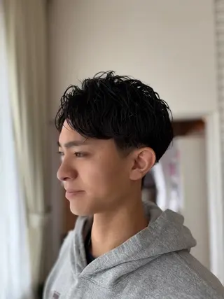 パーマ メンズ jammin.新塘 亮介のヘアスタイル