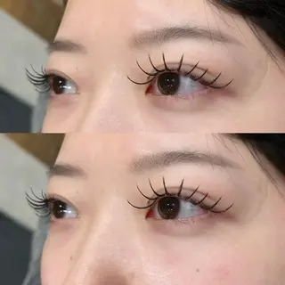 マツエク・マツパ Ｅｙｅ＆Ｎａｉｌ　ＬｅａＬｅａ所属・JURI🎀 まつパ/マツエク🎀のマツエク・マツパデザイン