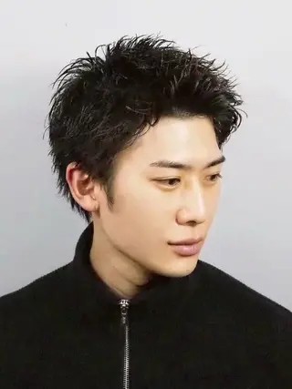 ショート メンズ 三枝 寛太のヘアスタイル