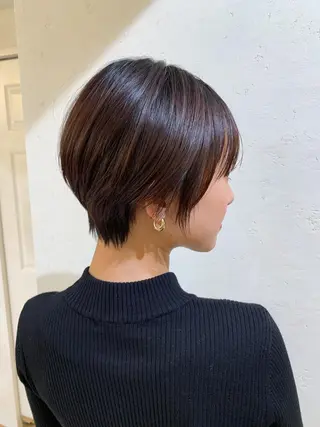 ショート レイヤー/縮毛矯正 髪質改善/e_kiのヘアスタイル