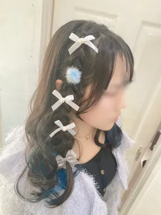 ヘアアレンジ uros.中目黒 moekaのヘアスタイル