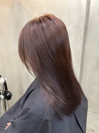 ミディアム カラー 中園康 /カラー/ブリーチのヘアスタイル