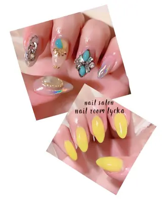 ネイル ﾈｲﾙﾙｰﾑﾘｯｶ 𝐦𝐚𝐲𝐮のネイルデザイン