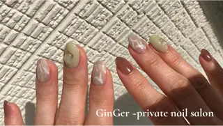 ネイル ginger nail&spaのネイルデザイン