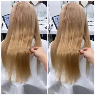 ロング 🦋プルエクステ ARISA🦋のヘアスタイル