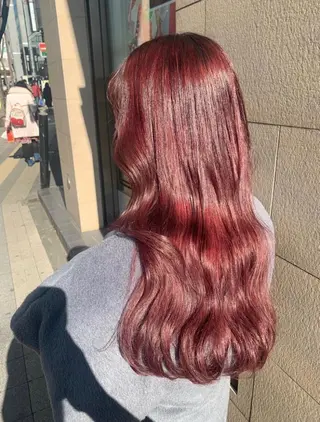 ロング カラー ヘアアレンジ ネイル マツエク・マツパ 💠AYANE /吉祥寺💠のマツエク・マツパデザイン