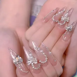 ネイル Snow nail  💕 新宿🌸のネイルデザイン