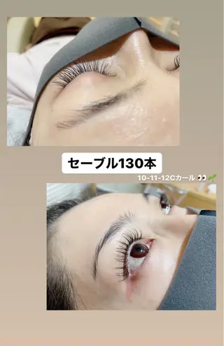 マツエク・マツパ 山下 帆乃花のマツエク・マツパデザイン