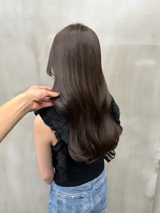 ロング カラー 牧内 拓のヘアスタイル