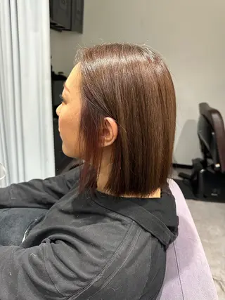 ミディアム 稲本麻衣 【韓国ヘア】のヘアスタイル