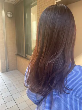 ロング MIKU ナチュラルヘア✂️✨のヘアスタイル