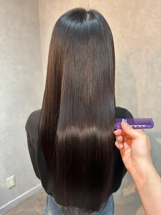 ロング 💜髪質改善/ 艶カラー/ミナ🩷のヘアスタイル