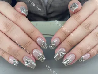 ネイル 神田 ココナッツのネイルデザイン