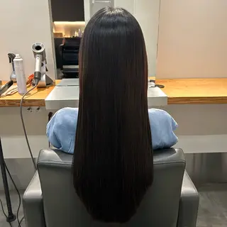 ロング 中村 美月のヘアスタイル