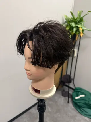 メンズ 本田 有里のヘアスタイル