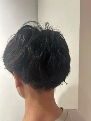 ショート パーマ メンズ ITbyALBUM藤沢店所属・IT by ALBUM立川のヘアスタイル