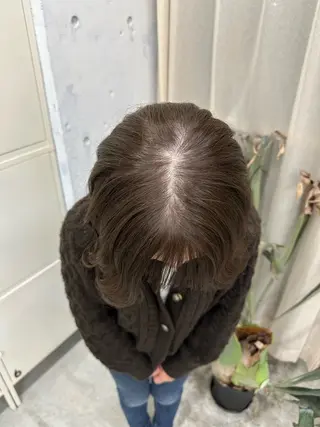 ミディアム カラー MUKU ひかるのヘアスタイル