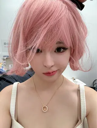 ミディアム 下方 研人のヘアスタイル