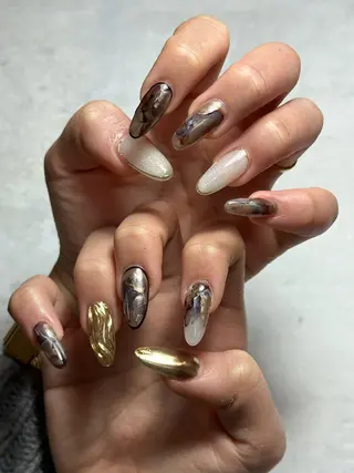 ネイル three 0 nail spaceのネイルデザイン