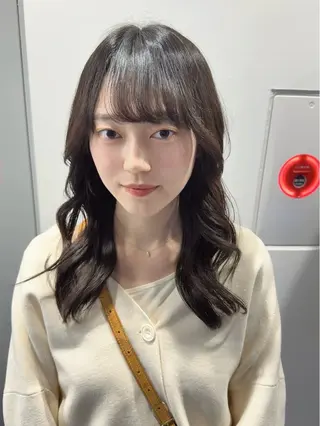 ロング 韓国ヘア🇰🇷 スズキのヘアスタイル