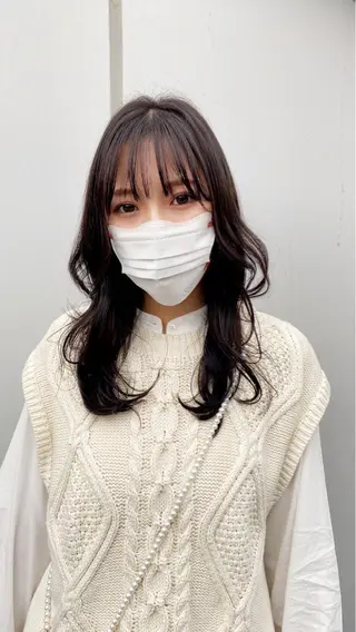 ロング 具志 真理子のヘアスタイル