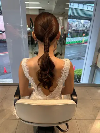ヘアアレンジ iroha/大阪梅田 /ニュアンスカラーのヘアスタイル