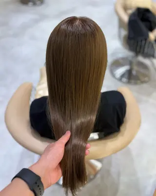 ミディアム 井上 一青のヘアスタイル