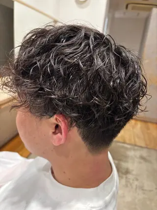 パーマ メンズ 夏海 大宮美容室のヘアスタイル