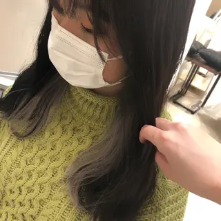 ロング カラー 美髪矯正/髪質改善/ 艶髪🤍伊藤梨紗のヘアスタイル
