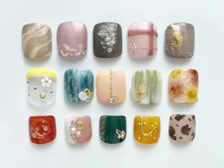 ネイル ネイル脱毛 Reeのネイルデザイン
