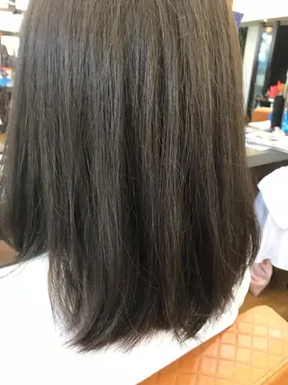 セミロング カラー WEST✂︎AKI HIRO✂︎大和高田のヘアスタイル