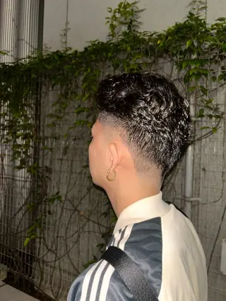 セミロング パーマ メンズ 💈下川 恭平💈のヘアスタイル