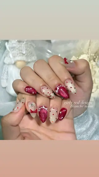 ネイル Blanche mimi.u_aのネイルデザイン
