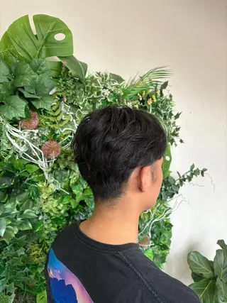 パーマ メンズ 須藤 日向のヘアスタイル