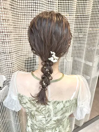 ロング rinrin 天文館のヘアスタイル