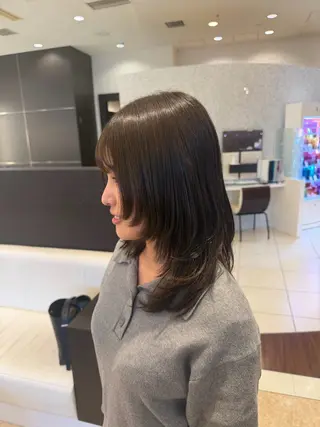 ミディアム visage ももかのヘアスタイル