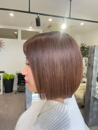 ショート カラー ハイトーンカラー/ ハイライトJUNKIのヘアスタイル