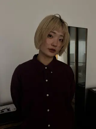 ショート 阿部  ことみ /パーマモデルのヘアスタイル
