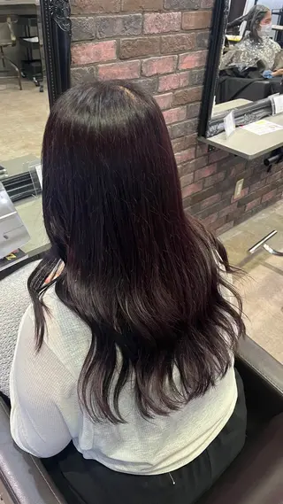 ロング カラー Glimpseあやね 🎀大濠/髪質改善のヘアスタイル