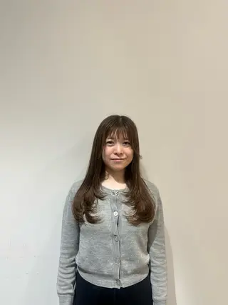 ロング 松井 雅のヘアスタイル