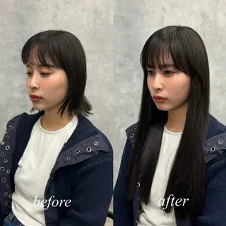 エクステ&"盛れる" 艶髪✨SYURIのヘアスタイル