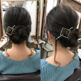 セミロング ヘアアレンジ 大賀 海夕の眉毛・アイブロウイメージ