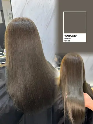 ミディアム カラー L.E.M 仙台のヘアスタイル