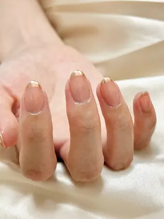 ネイル 𓂃toi. 儚げnuanceのネイルデザイン