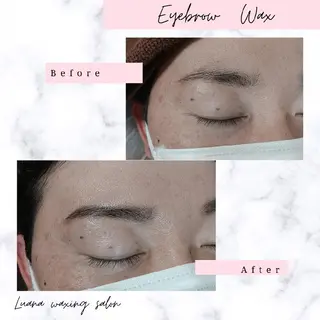 アイブロウ Luana wax 🐚根本のエステ・リラクイメージ